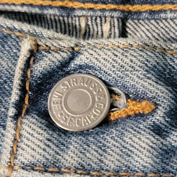 Vintage 90s Levis 512 Jeans Womens Size 12 Denim 28 1/2 Inseam - Picture 3 of 12